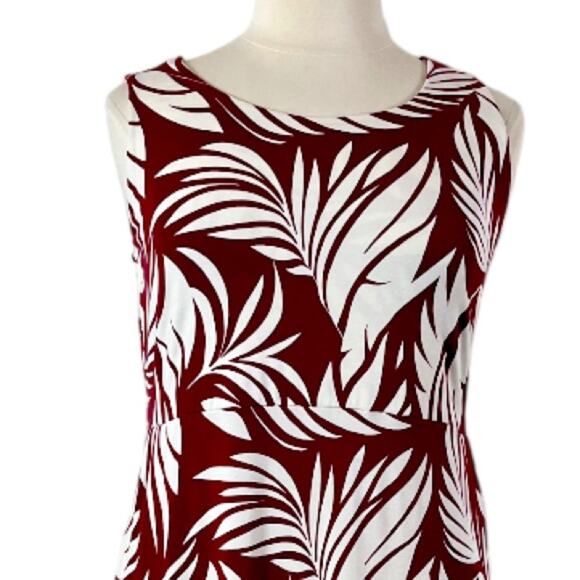 Chico’s Maxi Dress Tee Shirt Tank Style Sleeveless Size 2 Women’s Size 12/14 - Picture 5 of 11